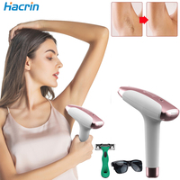 Laser Epilator IPL Hair Remover for Ladies Bikini Sensitive Areas Armpit Body Facial 999999 Flashes Permanent Women Hair Removal