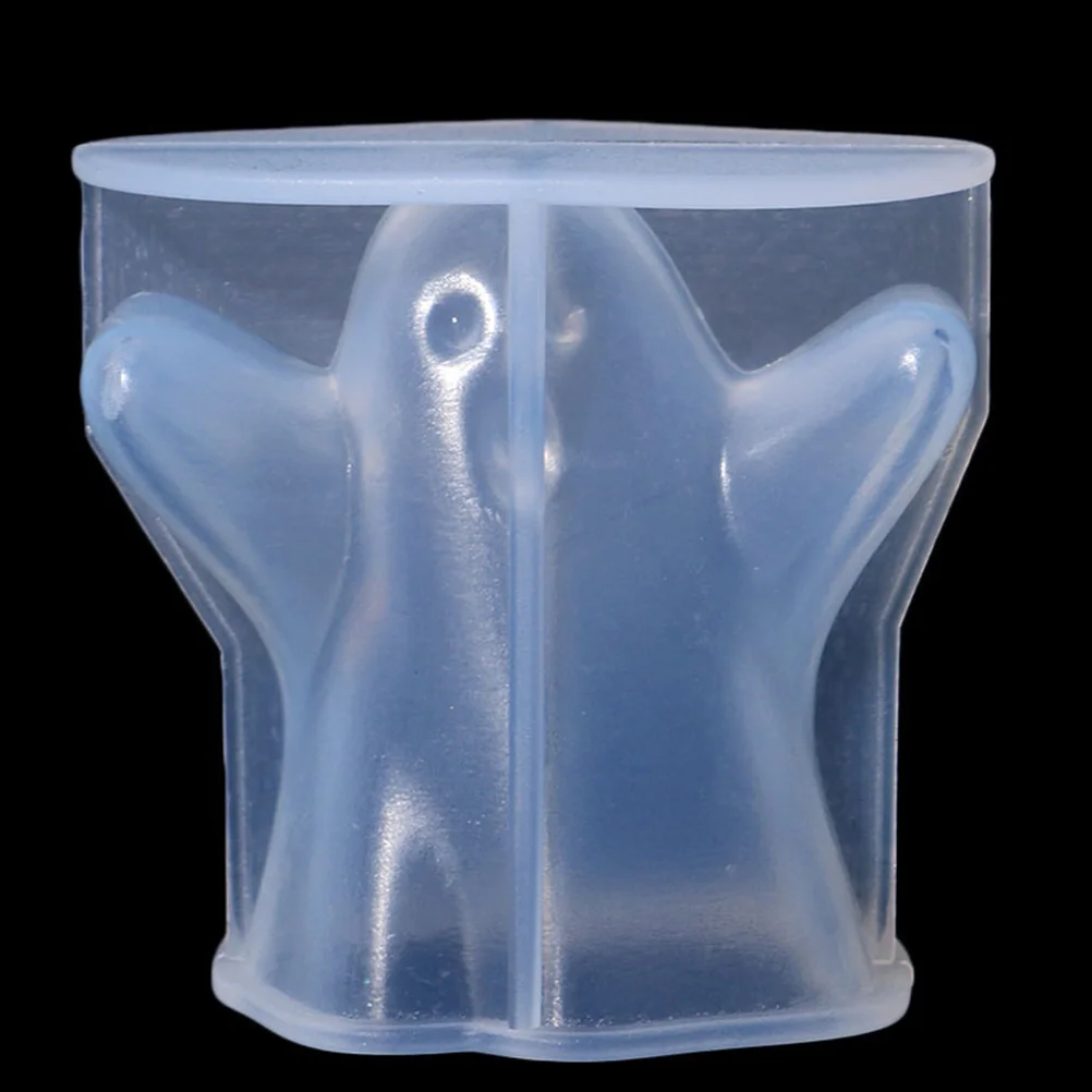

Silicone Mold for Ice Cube Maker Ghost Shaped Craft Diy Chocolate Molds Reusable Premium Practical Home Shop Decor Kitchen Bar