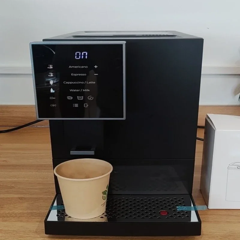 Fully automatic smart coffee machine grinding integrated Italian American milk tea shop one-click milk fo am