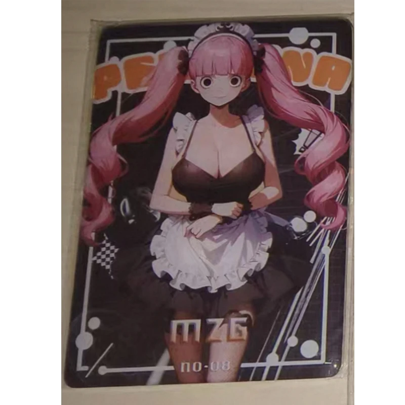 Anime uma peça mzg mn cartões robin hancock nami yamato uta perona reiju coleção cartões presente de aniversário de natal brinquedos das crianças