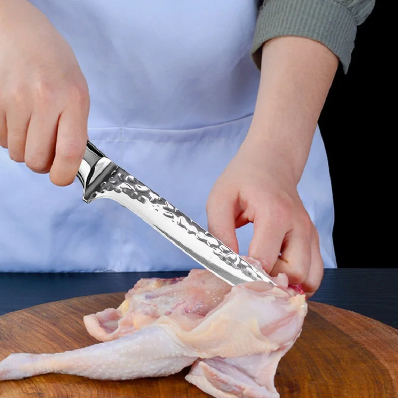 Coltello per disossare in acciaio coltelli da cuoco macellaio coltello da cucina professionale per disossare cose utili fatte a mano per utensili da