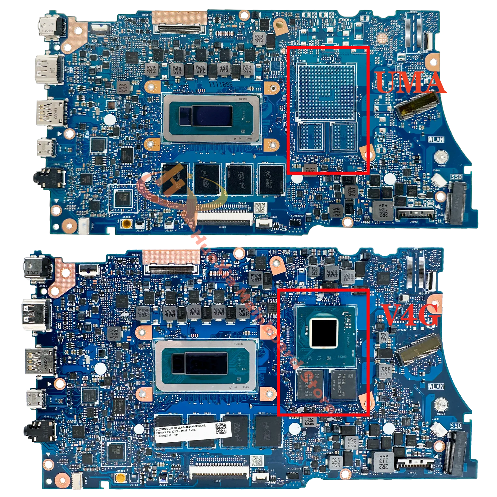 Placa base KEFU K5504V para ASUS K5504VA K5404VA K5504VN S5404VA S5504VA S5504VN V5504VA V5504VN placa base para ordenador portátil i5 i7 i9 13th