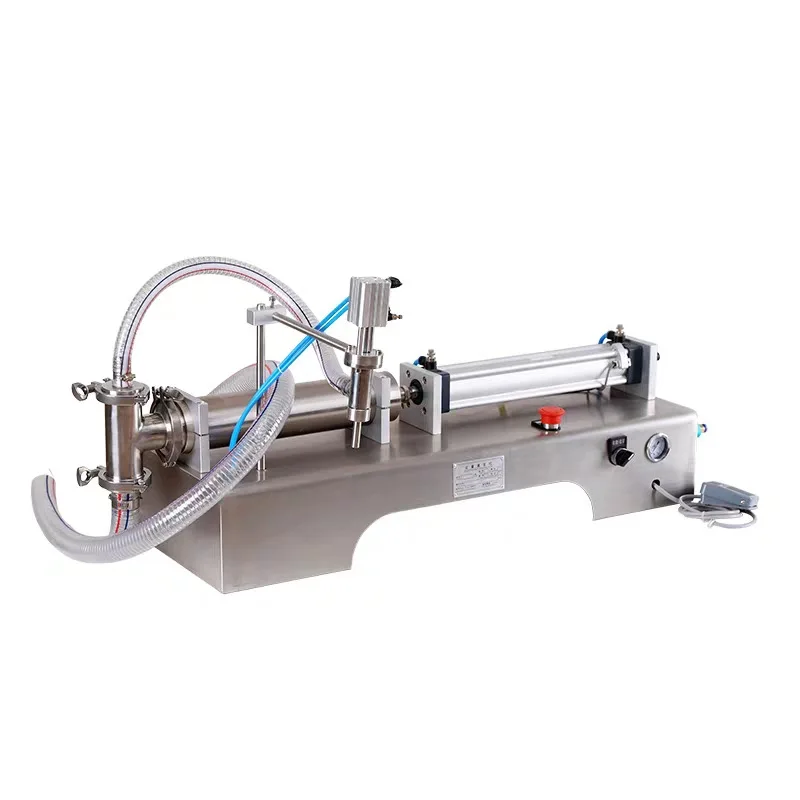 

Milk tea liquid filling machine 500ml single head liquid automatic filling