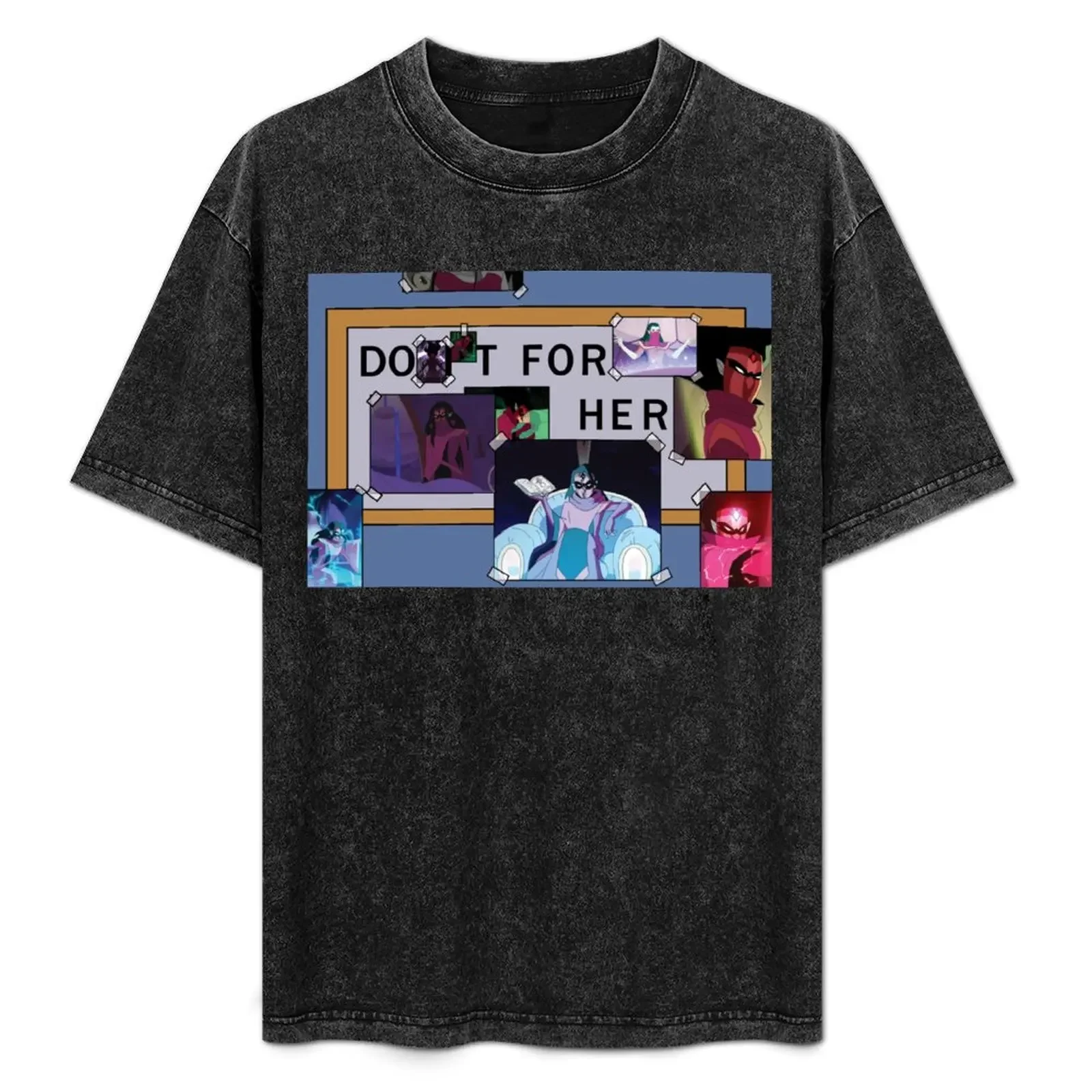 

Do It For Her (Shadow Weaver) T-Shirt Minimalist Casual Short Sleeve Top