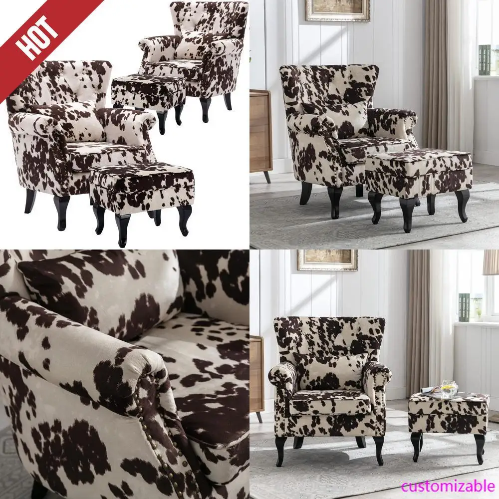 حار بيع جودة زوج من كراسي اللكنة المخملية الحديثة منتصف القرن مع العثمانيين