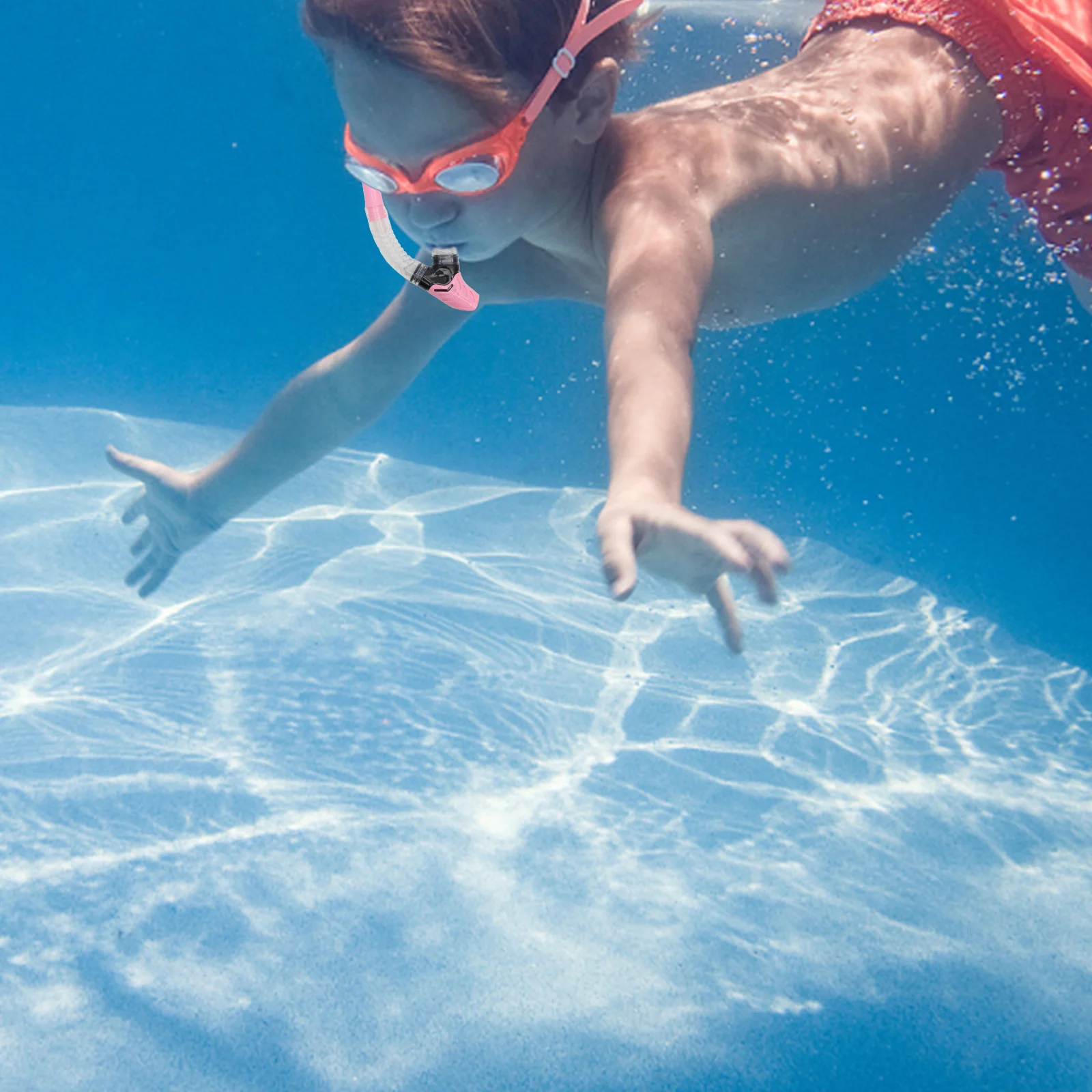 

Dry Tube Silicone Breathing Gear Ventilated Design Comfortable For Long Wear Enthusiasts Replacement Underwater Breathing Device