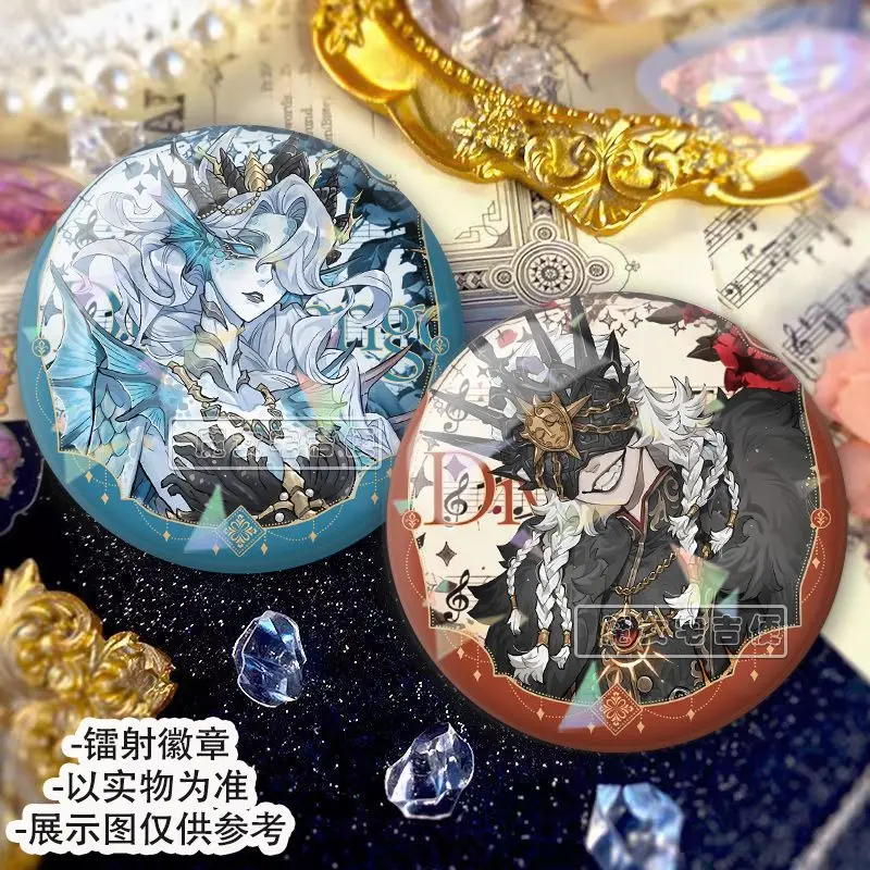 الهوية الخامس غالاكسي سلسلة غريس Naiad Ithaqua ماري بروش BagLapel دبوس تذكارية لينة زر قبعة الزخرفية صفيح شارة هدية