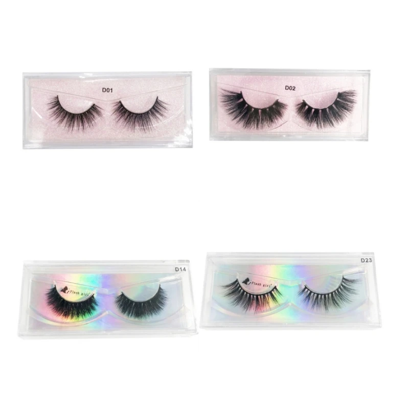 10 Pairs/Bags Ultra-light 100% real handmade Strong and durable natural density cotton tape  Fake Eyelashes