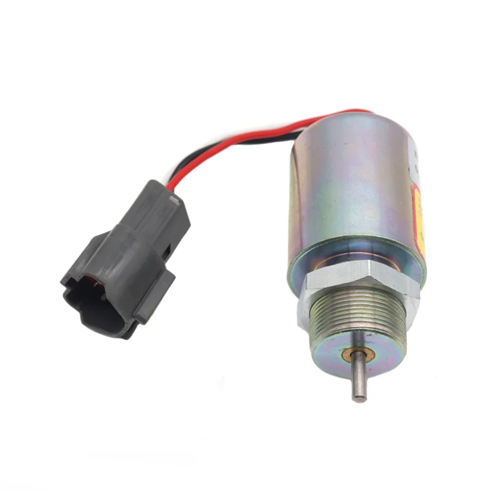 12v New Car Fuel Shut Off Solenoid 30A87-20400 For Mitsubishi L2E L3E S3L S4L Engine Volvo EC15 Stop Solenoid 30A87-20404