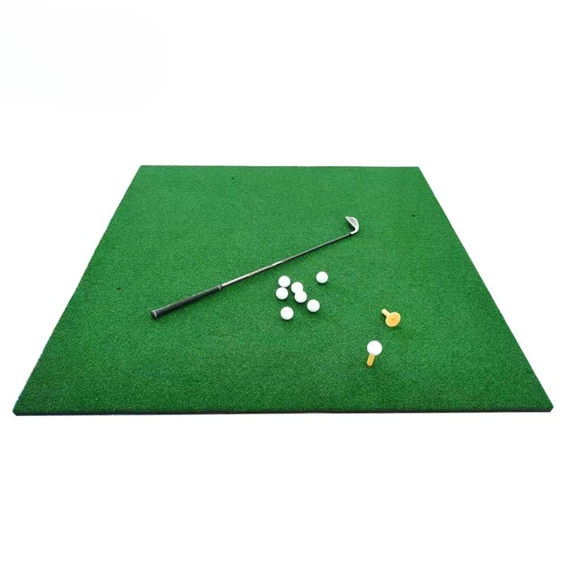 Double Strike Pad Driving Range Practice Strike Pad Tee Pad Nylon Grass