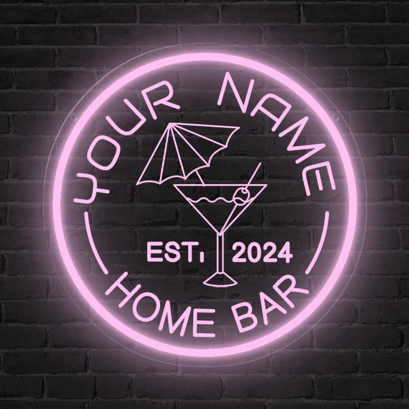 

Custom Gocktail Neon Sign LED Neon Light for Bar,party,restaurant, Pubs, Nightclubs Bar Accessory Home Decoration Light