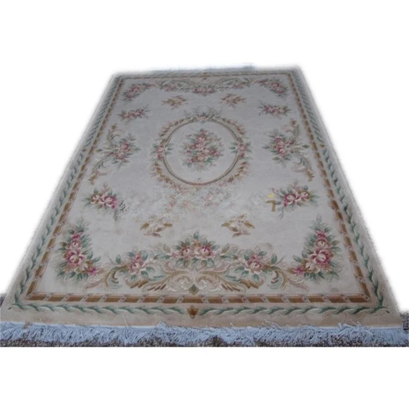 

Imitation handmade wool round country bedroom carpet special offer cost-effective Chinese traditional