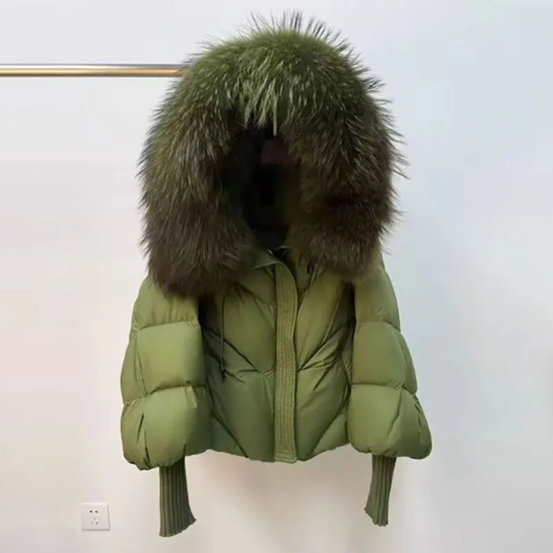 سترة قصيرة بغطاء للرأس جديدة لعام 2025 للنساء، سترة خبز سميكة ودافئة، معطف شتوي فضفاض وتنحيف عصري #6