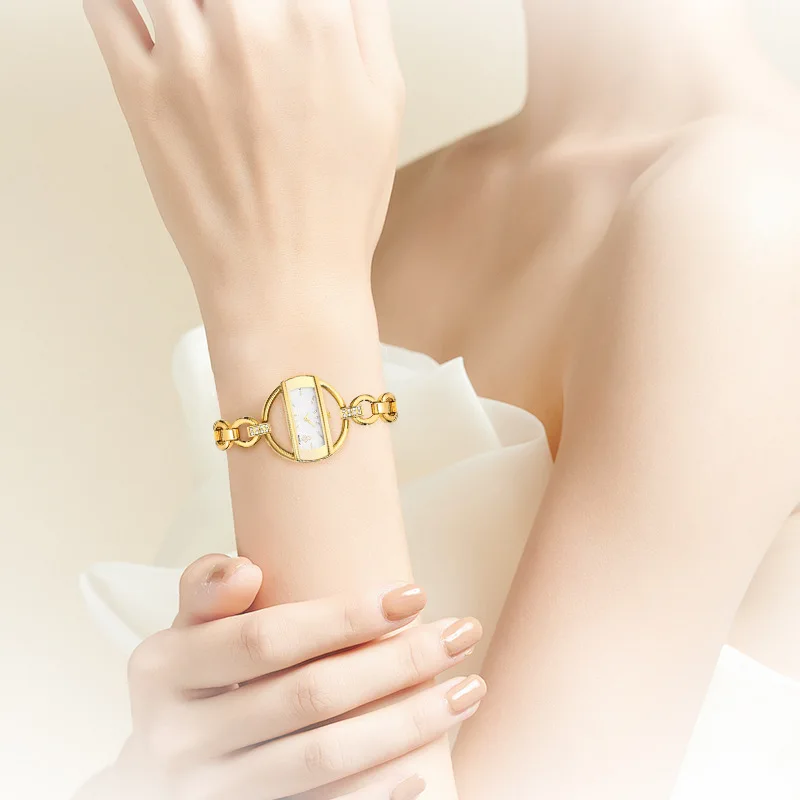 Hollow strap women's  light luxury temperament quartz watch ladies watch design fashion women's  ladies high-end watch