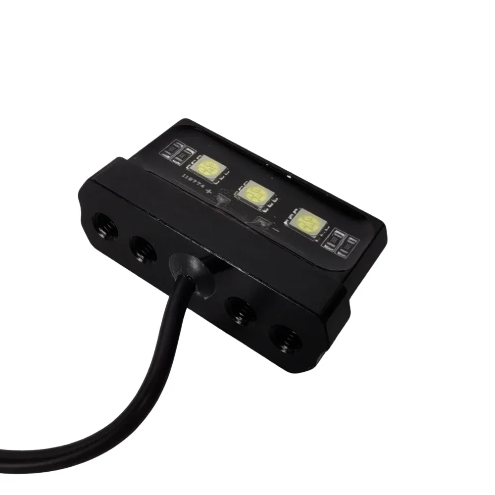Motorcycle License Plate Light LED Mini 12V Waterproof Rear Tail Motorbike Light for License Plate image 3