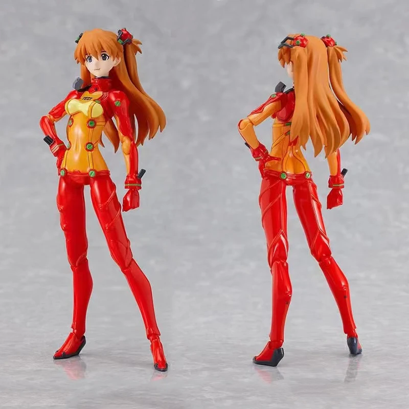 

Anime Neon Genesis Evangelion Figure EVA Asuka Langley Soryu Rei Ayanami Action Figures 22cm Collection Figurine Model Toys Gift