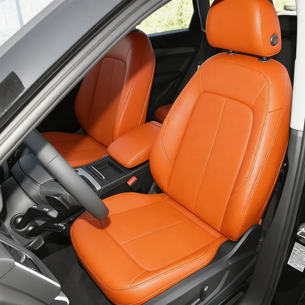 

Car Special Seat Cover For Audi Q5 2018 2019 2020 2021 2022 2023 2024 2025 PU Leather Car Seat Covers Car Interior Accessories