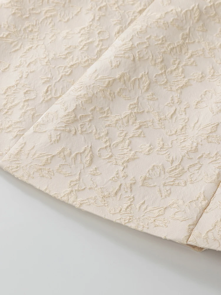 DSXDFACAIRIJ vrouwen Stand Kraag Mouwloos Jacquard Vest Jurk Vintage Discoid Bloemenprint Mini Zomer Mode voor Vrouwtjes