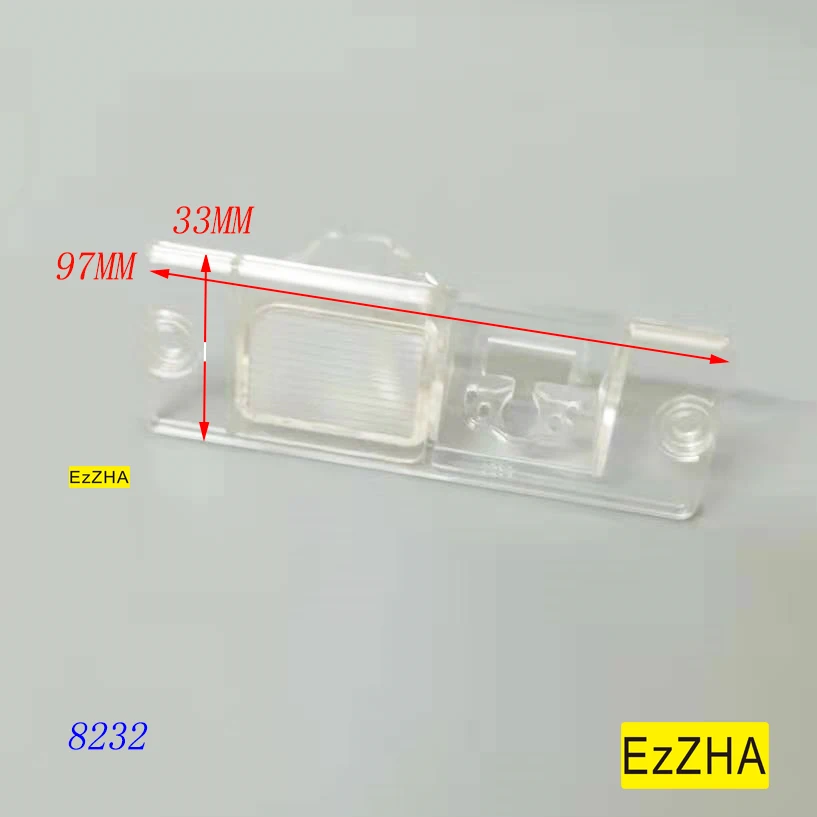 EzZHA Car Rear View Camera Bracket License Plate Light For Mitsubishi Pajero 2006 2007 2008 2009 2010 2011 2012 2013 2014-2017