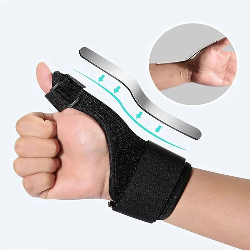 1PCS Medical Sport Wrist Thumbs Hands Support Adjustable Finger Holder Protector Brace Protective Sleeve Protect Fingers