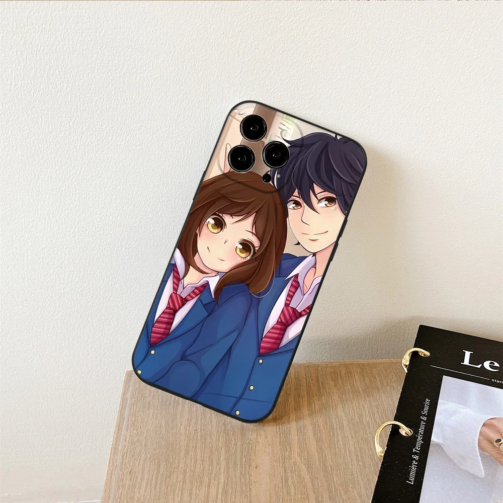 Anime Ao Haru Ride Phone Case for iPhone 14 15 11 12 13 Pro mini pro XS MAX 8 7 14 15 Plus X SE 2020 XR 13 pro max phone case