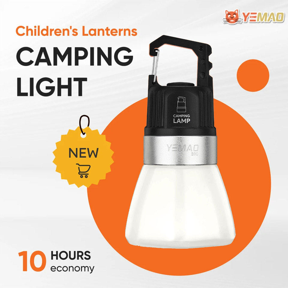  2-in-1 Mini Lanterns And Flashlights B90 Rechargeable EDC Flashlight, Powerful RGB Flashights,Small Keychain Light For Camping 