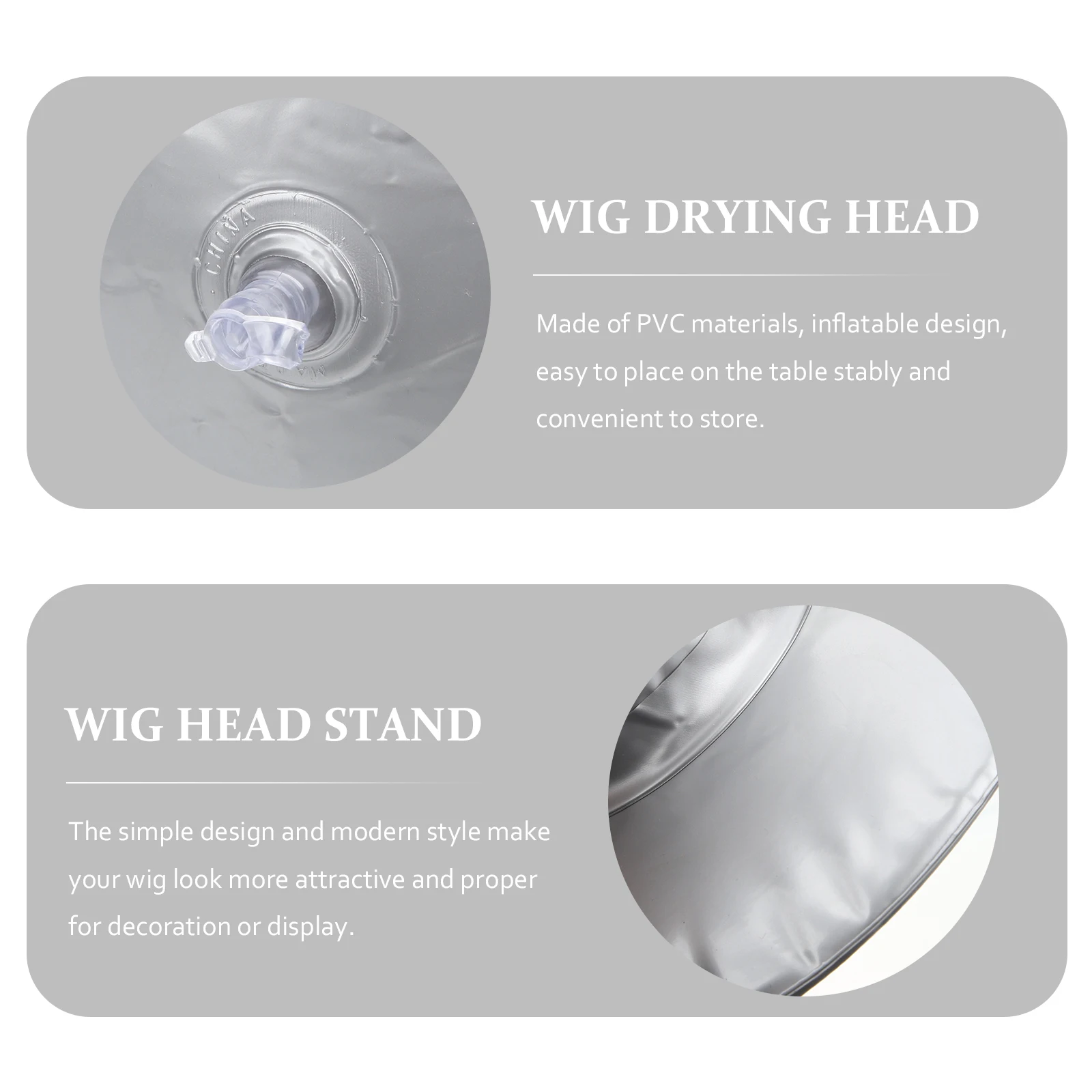 

Inflatable Stand Mannequin Hat Display Support Cap Holder For Home Shop Storage Rack Drying Styling Tool For Wigs Hats