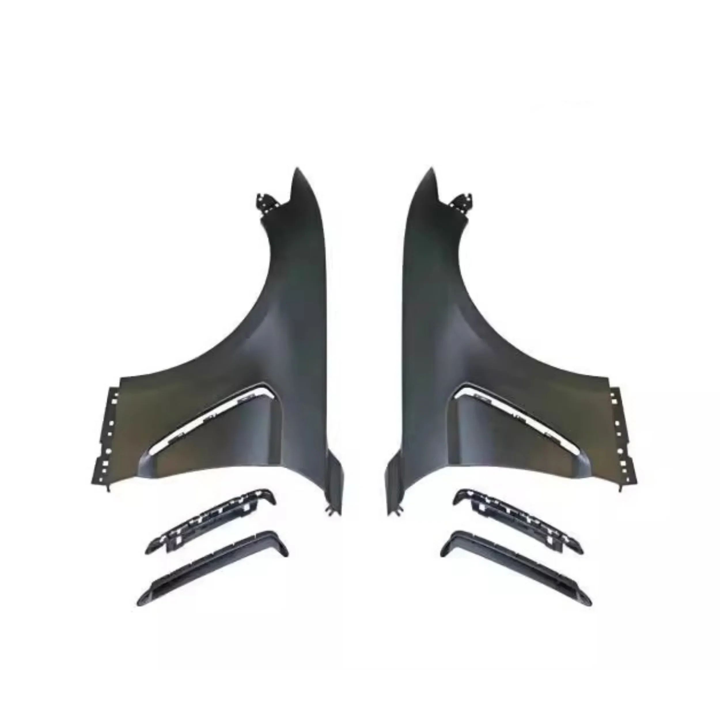 

Body Kit aluminium metallicum front fender eyebrow for Ford Mustang modified GT350 style Car Accessories