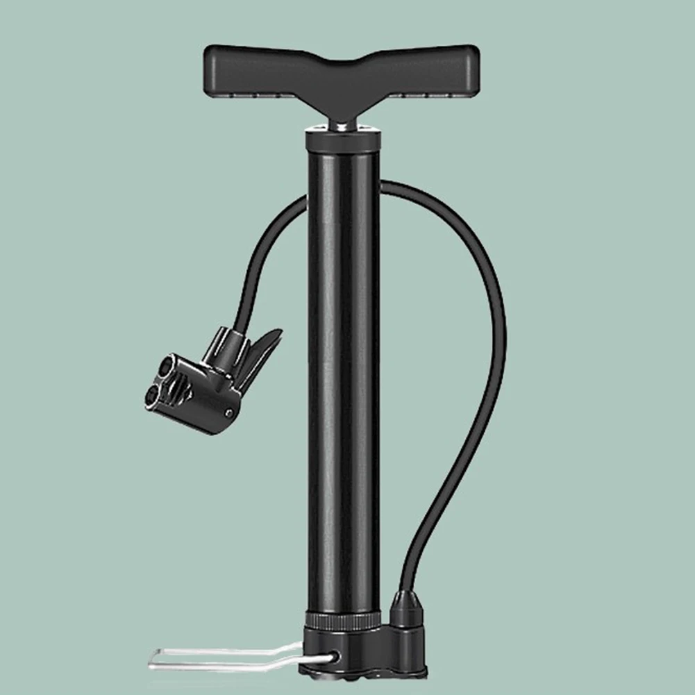 Bicycle Pedal Pump High Pressure Inflator City Bikes Swim Rings Motorcycles Mountain And Road Bikes Soccer Balls