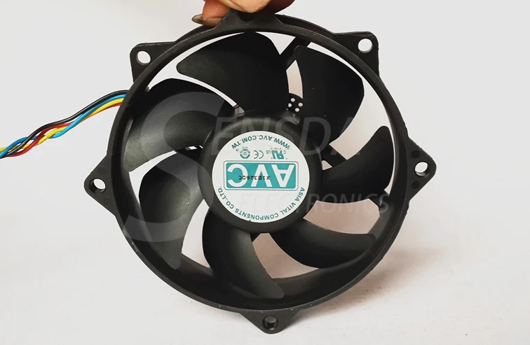 Originele Maglev Ronde CPU Case Koelventilator KDE1209PTVX 4 4 W 4 Pin DC 12 V Getest