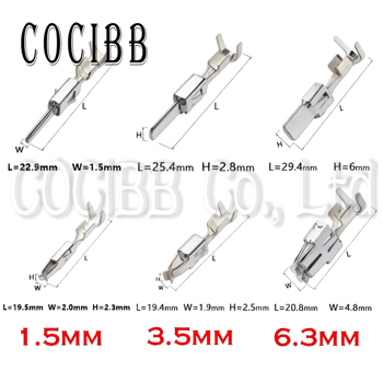 5 Pcs 964286-1 964274-2 964296-1 Auto Male Female Wire Crimp Terminal 1.5/3.5/6.3mm Splice Pin And Rubber Seals For VW 5 Pcs 964286-1 964274-2 964296-1 Auto Male Female Wire Crimp Terminal 1.5/3.5/6.3mm Splice Pin And Rubber Seals For VW