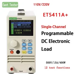 ET5411A+ Single Channel Electrical Load Programmable Digital Control DC Load Electronic Battery Capacity Tester