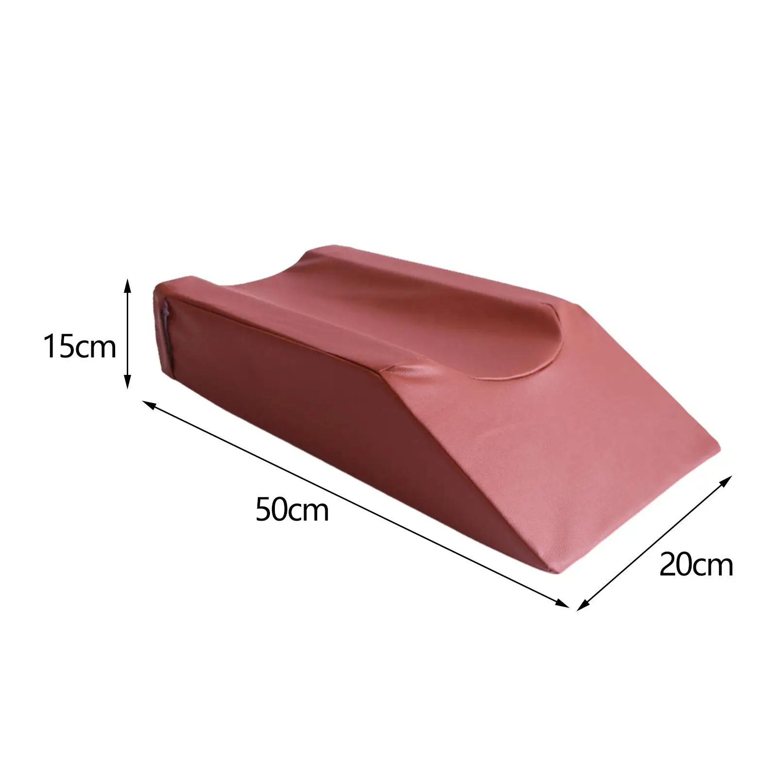 Incline Leg Pillow Support Foam Wedge Cushion for Knee Elevation Post Surgery Sleeping Comfort Ergonomic Pad for Bed Adults