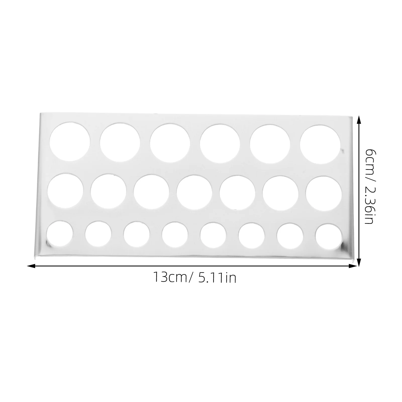 رف صبغات الوشم بفتحة من الفولاذ المقاوم للصدأ، حامل أكواب متين، أدوات ومستلزمات متجر الوشم #3