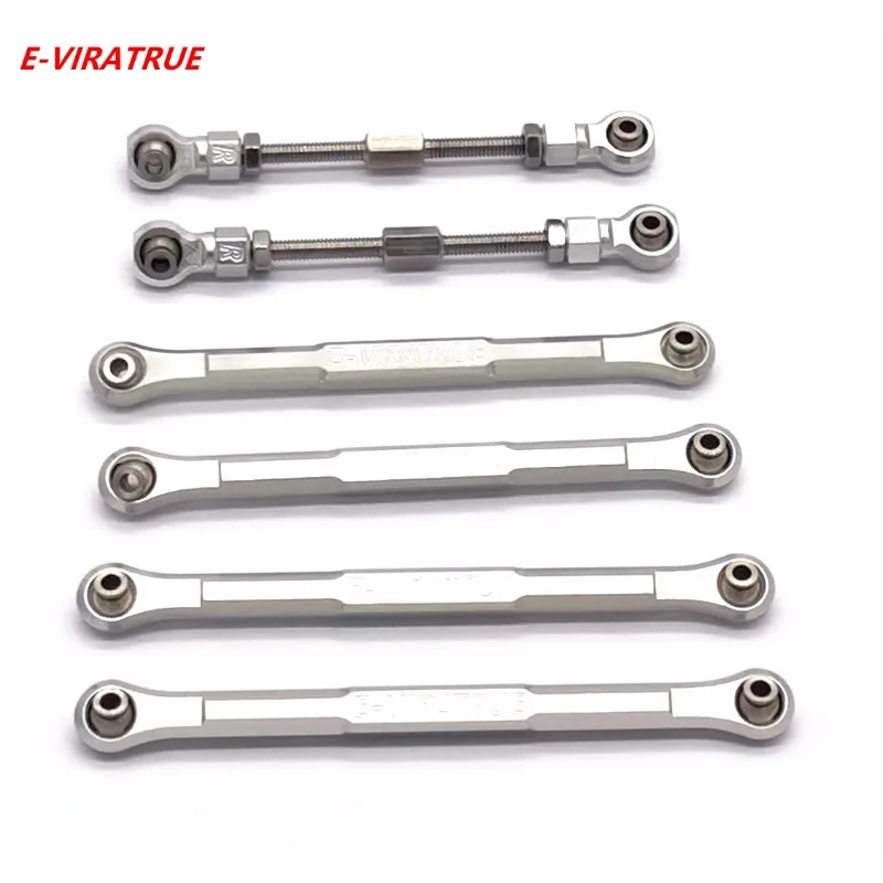 E-VIRATRUE 7075Aluminum Link Rod For Losi RZR Rey 1/10 (6pcs)