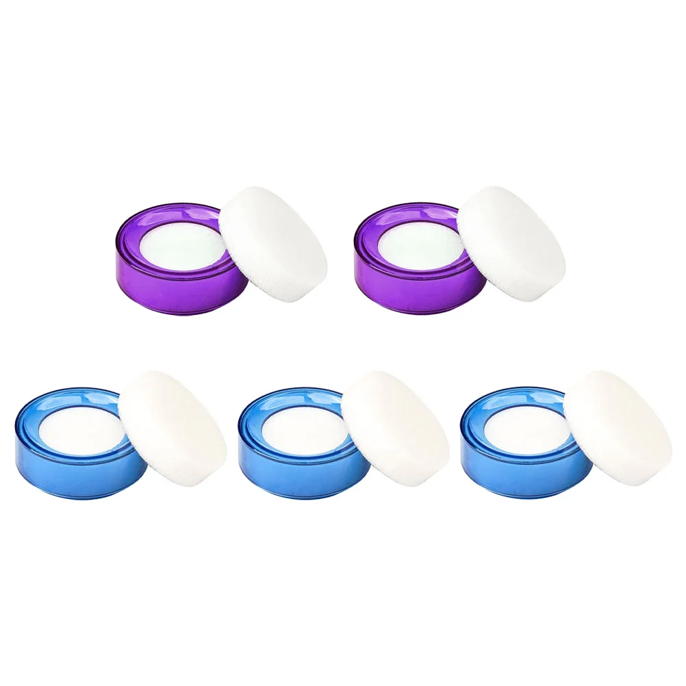 5 Pcs Chip Money Counting Water Box Sponges Finger Wet Counter Moistener Office