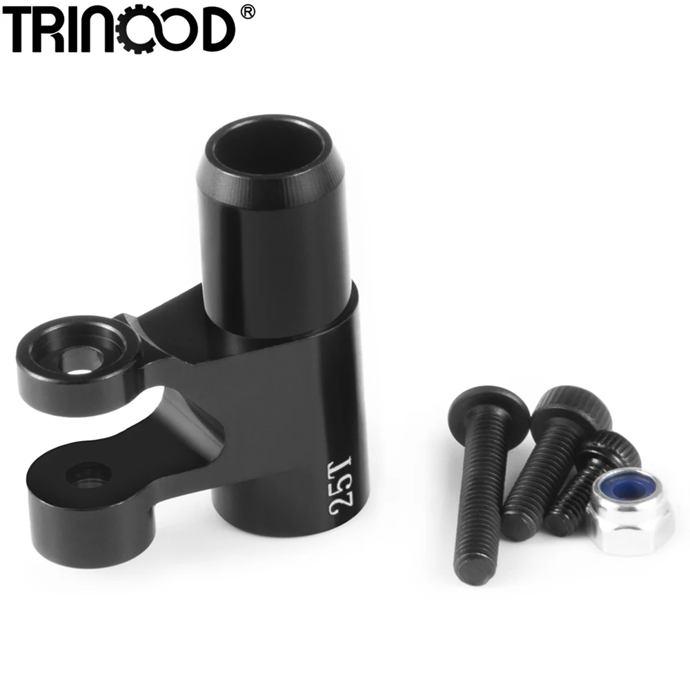 TRINOOD Aluminum Alloy 25T Steering Servo Horn Servo Arm for 1/5 X-MAXX Xmaxx 8S RC Buggy Truck Upgrade Parts