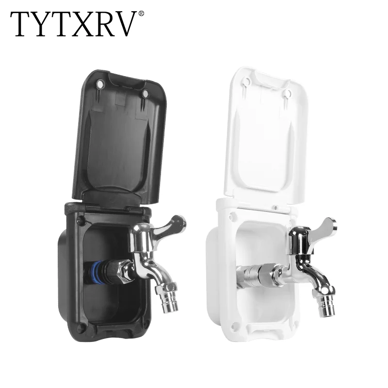 TYTXRV External water outlet/fill port Leakproof High pressure faucet Apply to Motorhome Caravan Camper accessories