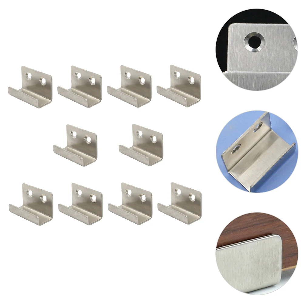 

Stainless Steel Tile Hanger Wall Hooks Display Rack Mount Brackets Holder Fastener Storage Board Hole Ceramic Marble
