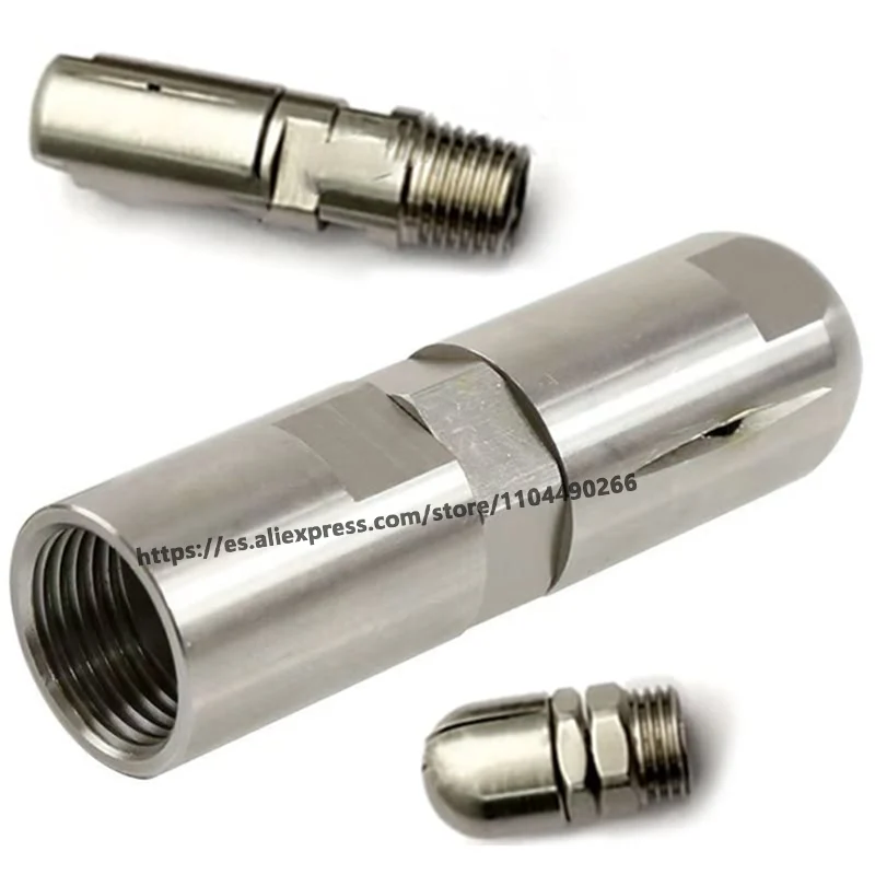 

1/4" 1/2" Rotary Spray Ball Bottles Tank Cans Washing Tool SS304 CIP Automatic Rotating Cleaning Spray Nozzle Industrial Sprayer