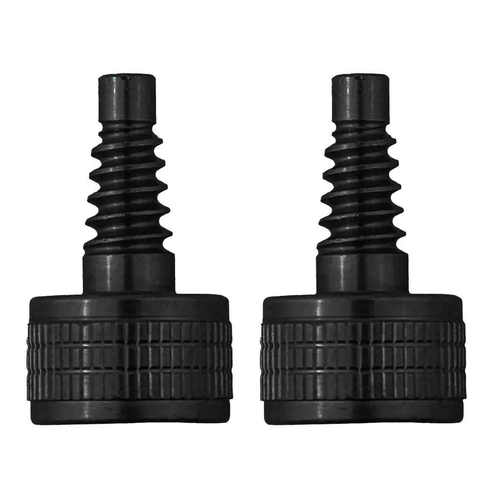 Pool Cue Butt Protector Set with 2 Aluminium Alloy Screws and Weight Bolts to Shield Cue Butt Joint from Wear and Debris