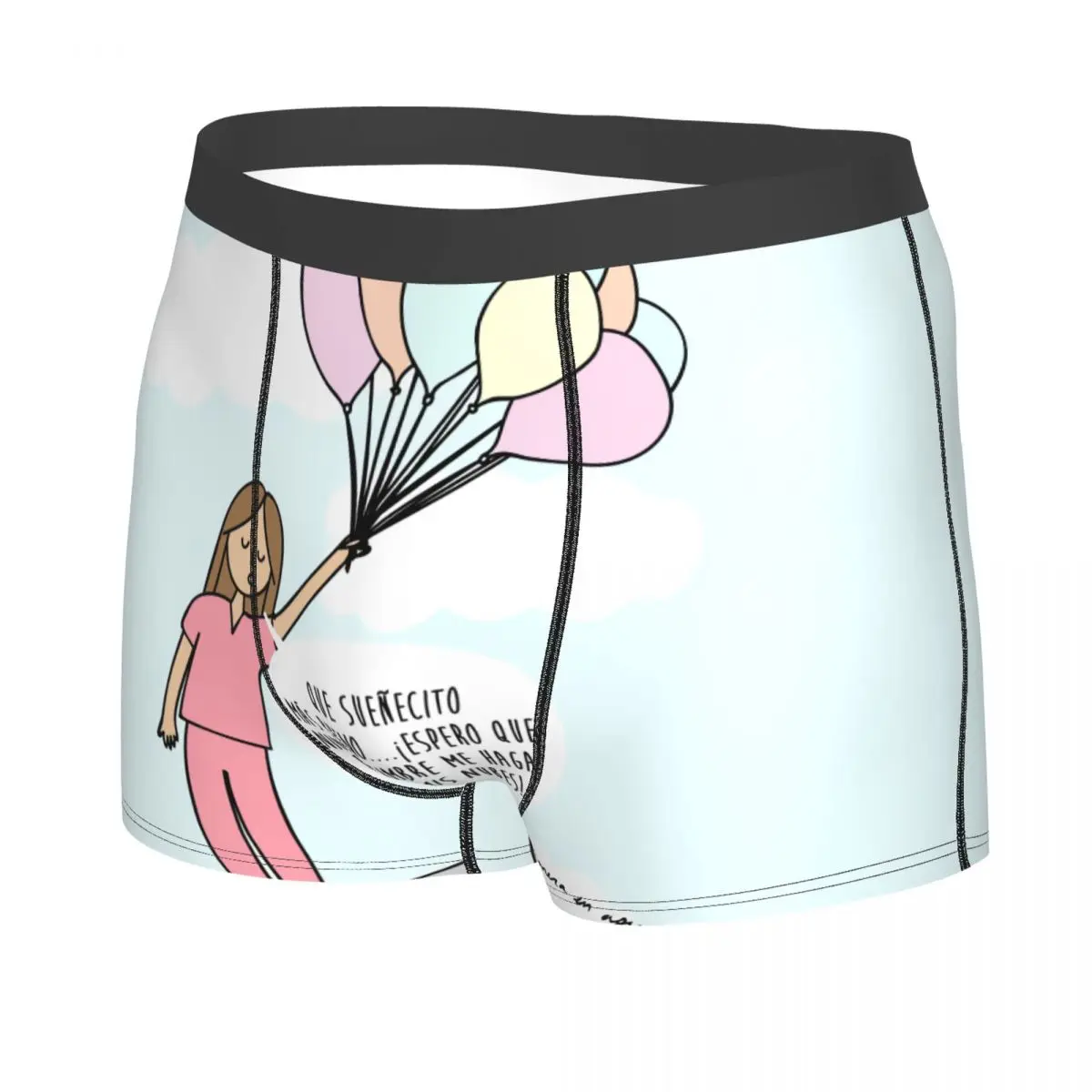 Custom Enfermera En Apuros Doctor Nurse Medical Health Underwear Men Stretch Boxer Briefs