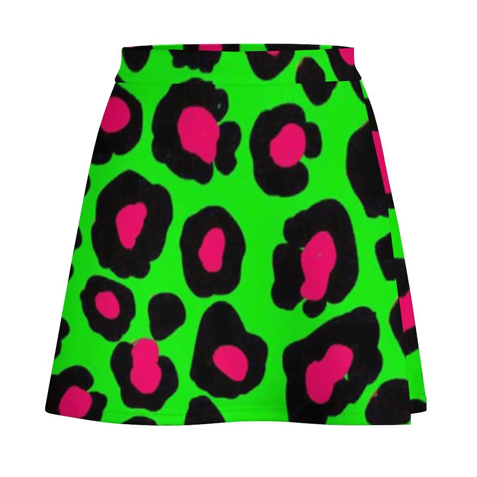 Zombie Leopard. Mini Skirt korean clothes ladies shorts Mini Skirt