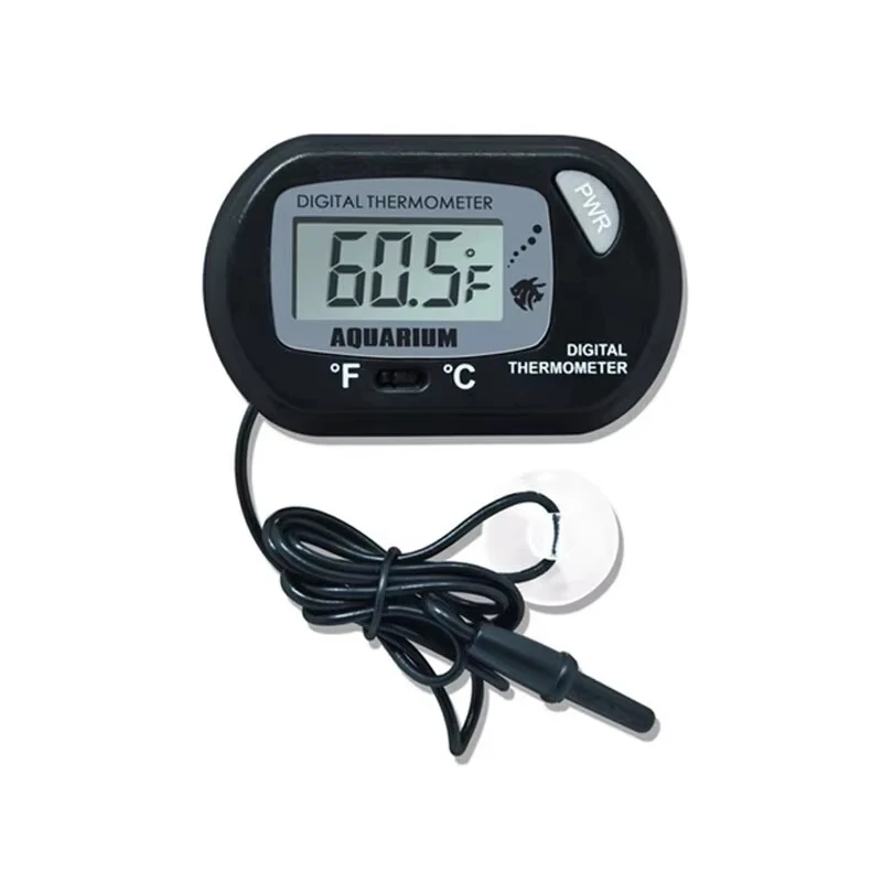 Thermometer Fish Tank Aquarium Electronic Digital Reptile Turtle Diving Pet Box Suction Cup Waterproof Electronic Thermometer image 5