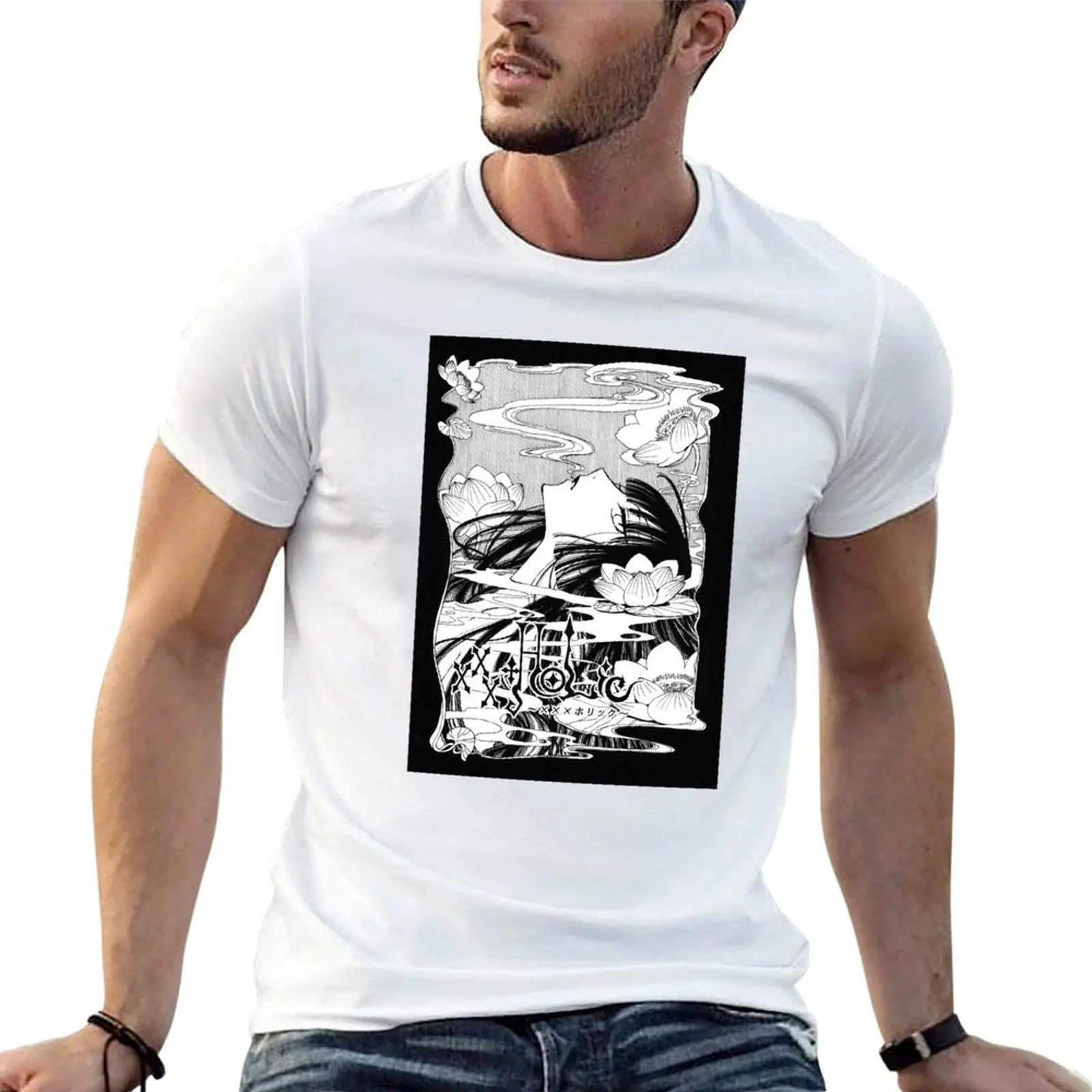 Ichihara Yuuko T-Shirt t shirts for man graphic tees printed t shirts for man t shirt men 100% cotton luxury brand T-shirt