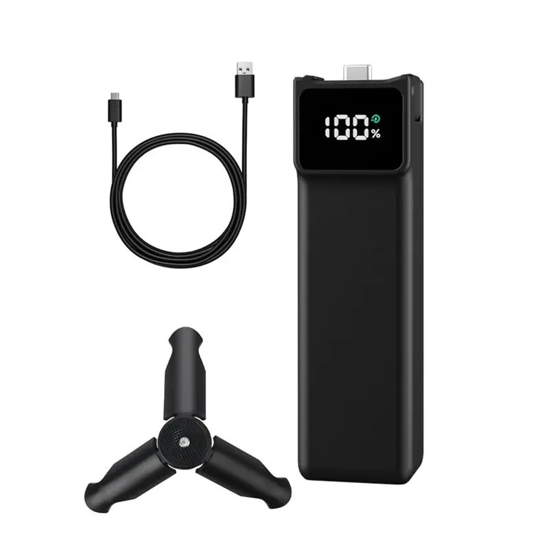 

[LXYA68Z!] Рукоятка-аккумулятор 5000 мАч для DJI Osmo Pocket 3 для длительной съемки, удлиненная рукоятка с функцией зарядки, аксессуары