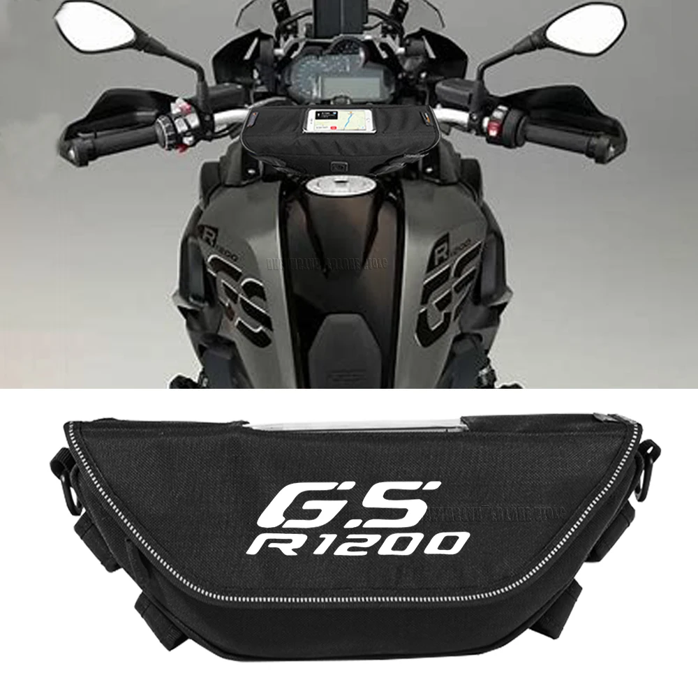 For R 1200 GS 2007-2012 R 1200 ADV 2008 2009 2010 2011 2012 Waterproof motorcycle handlebar travel navigation bag