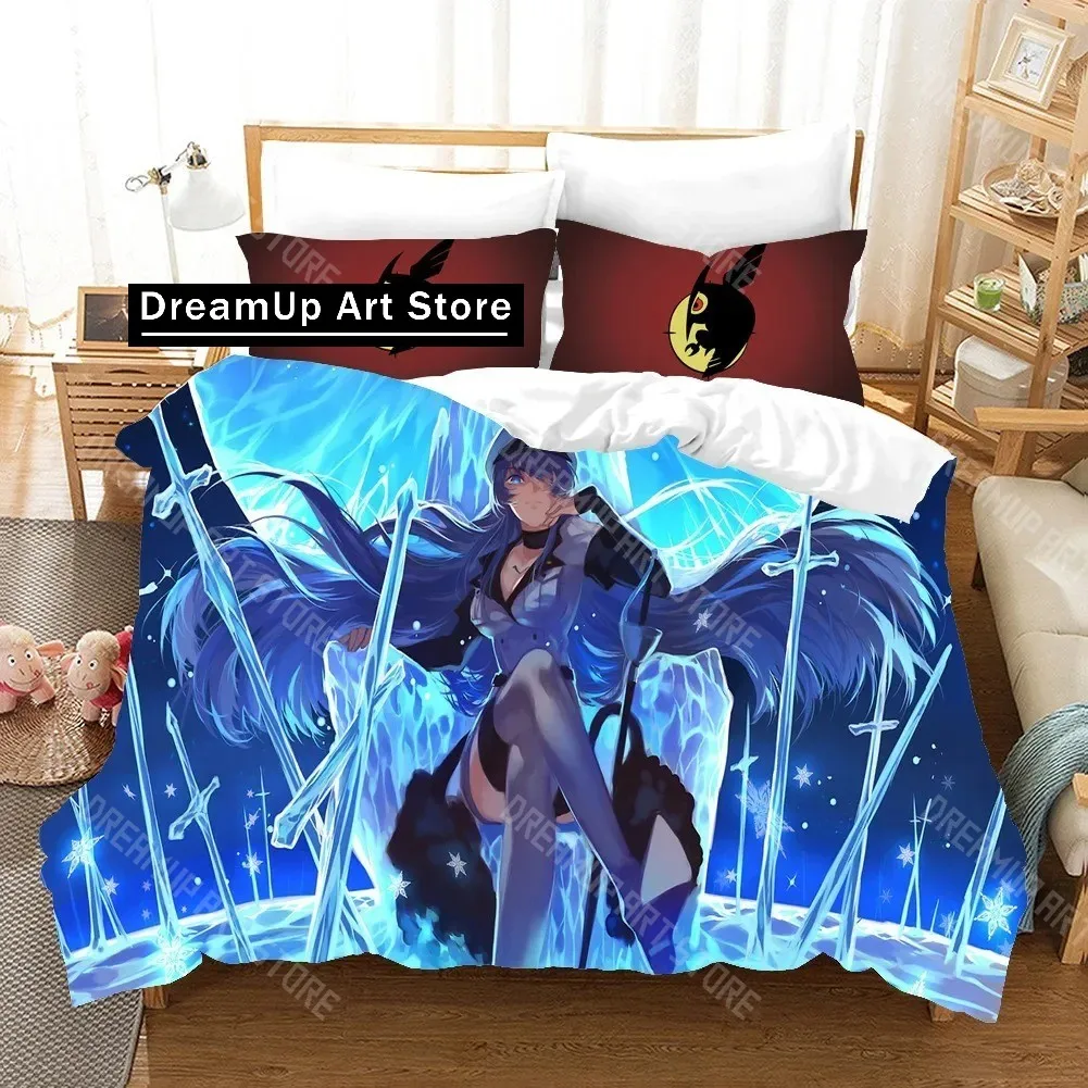 3D Printed Akame ga Kill Anime Bedding Set for Boys Girls Duvet Cover Pillowcase Twin Queen King Full Single Double Sizes