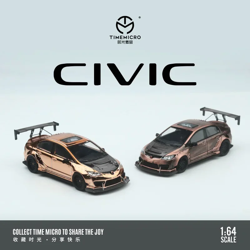 Time Micro 1:64 FD2 Rose Gold / Bronze limited999 Diecast Model Car