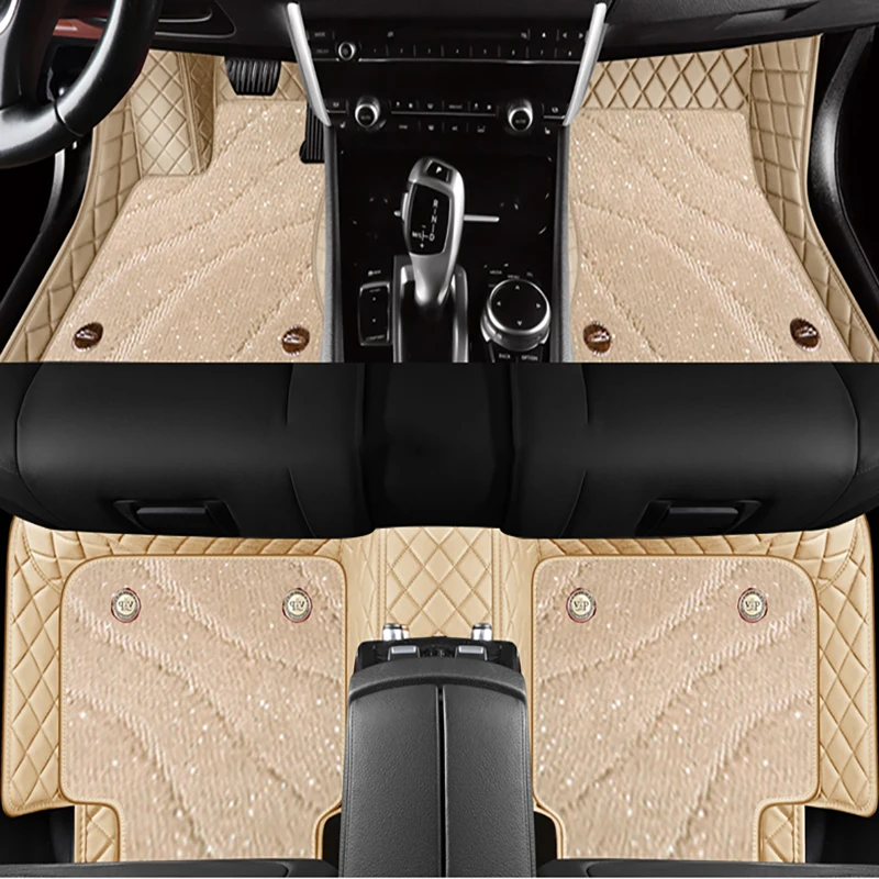 Maßgefertigte Autofußmatten für BMW 3er E90 2006 2008 2010 2011 2012 Hochwertige Autozubehörteile Innenraumschutz Fußteppich – Detail 11